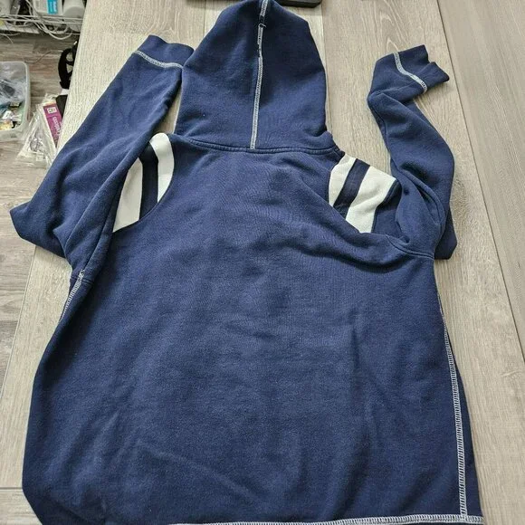 University Of Michigan Wolverines NCAA Navy Blue Hoodie By Pro Edge Jr XL / W M - Picture 12 of 16